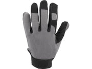 MĂNUȘI DE LUCRU DIN PIELE SINTETICĂ, GRI/NEGRU, MĂRIMEA 8 YATO YT-74651