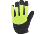 MĂNUȘI DE LUCRU DIN PIELE SINTETICĂ, GALBEN/NEGRU, MĂRIMEA 8 YATO YT-74654