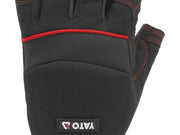 MĂNUȘI FĂRĂ DEGETE MĂRIMEA 10, NEGRU YATO YT-74660