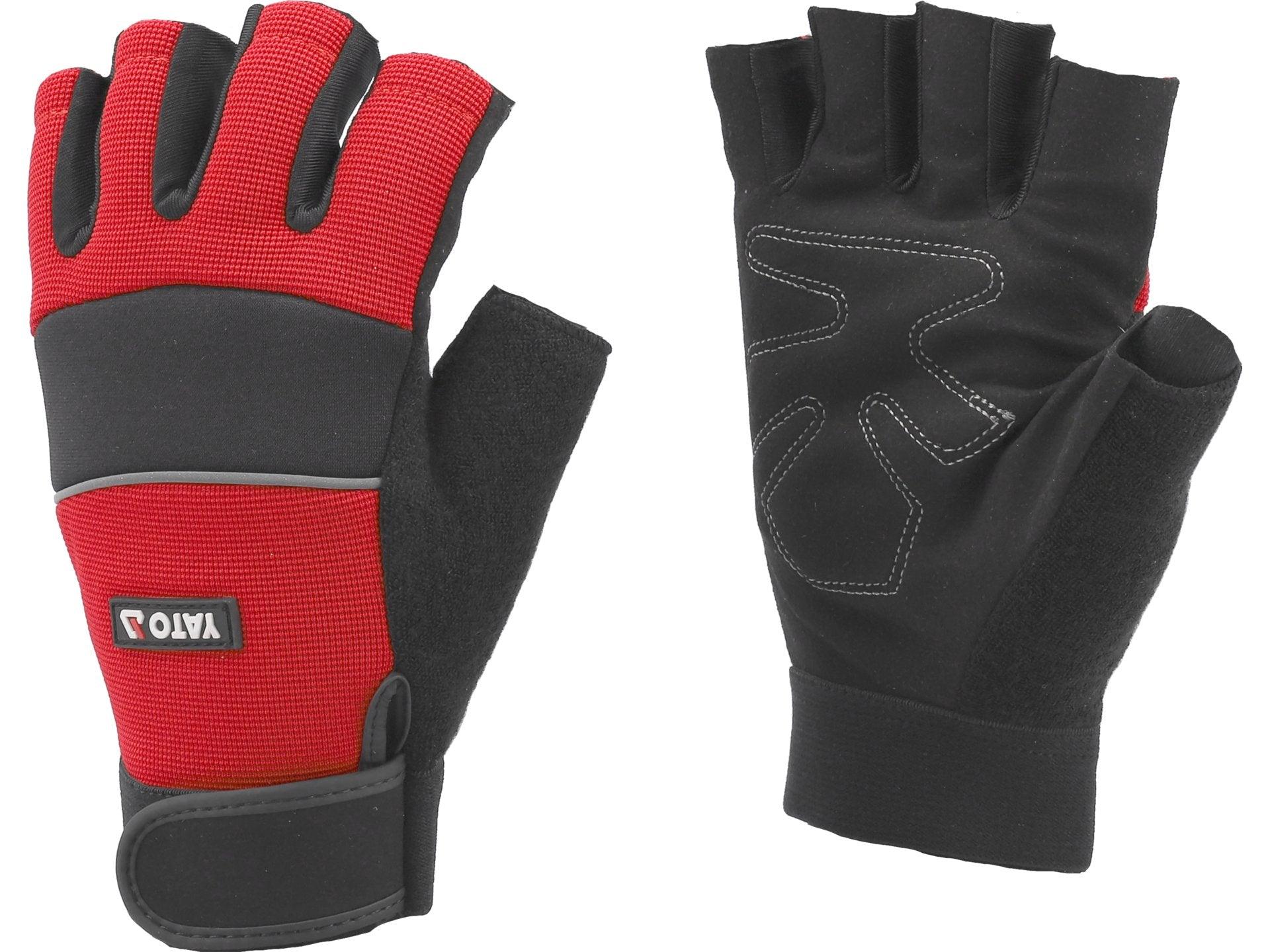 MĂNUȘI FĂRĂ DEGETE, MĂRIMEA 9, ROȘU YATO YT-74661