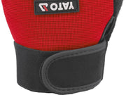 MĂNUȘI FĂRĂ DEGETE MĂRIMEA 10, ROȘU YATO YT-74662