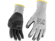 MĂNUȘI DE PROTECȚIE HPPE NEGRE PU, MĂRIMEA 10 YATO YT-74772