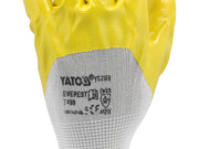 MĂNUȘI DE LUCRU PE/NITRYLIT MĂRIMEA 10' YATO YT-7481