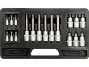 TRUSĂ BIȚI 18 BUC, 1/4''-1/2'' YATO YT-7751