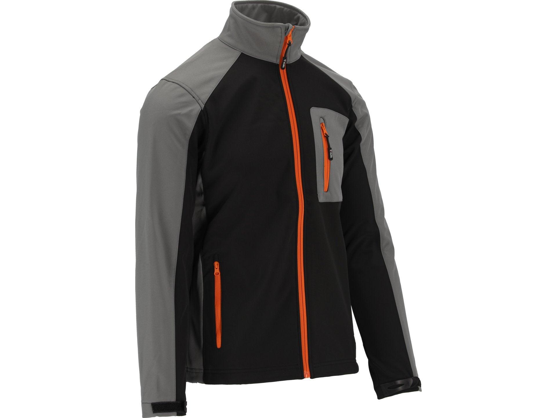 JACHETĂ SOFTSHELL, NEGRU/GRI, XXXL YATO YT-79535