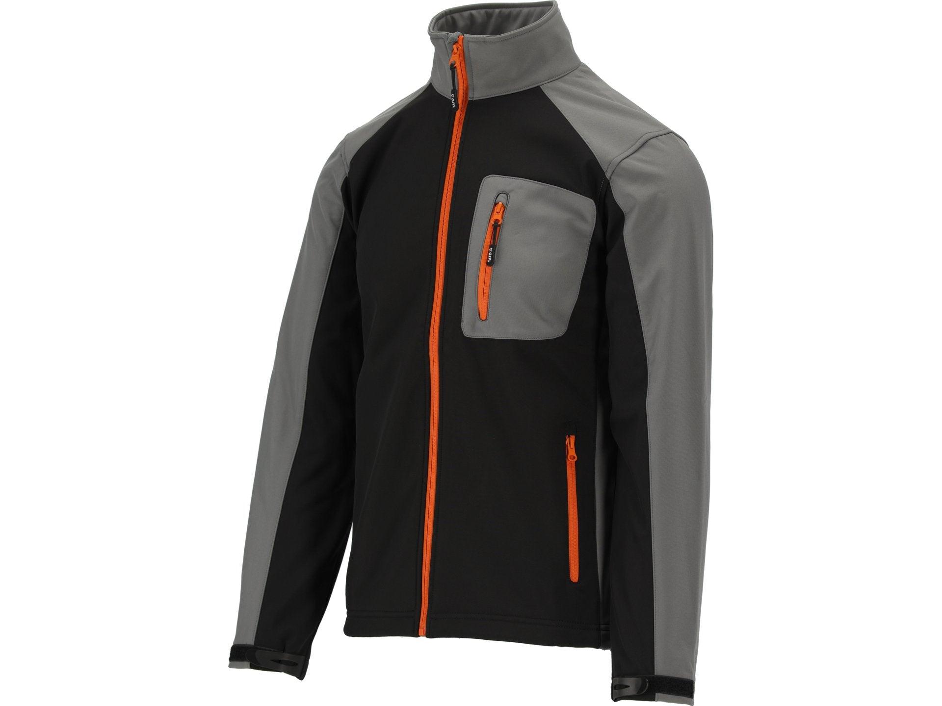 JACHETĂ SOFTSHELL, NEGRU/GRI, S YATO YT-79530