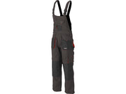 PANTALONI DE LUCRU CU PIEPTAR, BASALT, MĂRIMEA 2XL YATO YT-80157