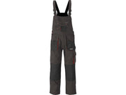 PANTALONI DE LUCRU CU PIEPTAR, BASALT, MĂRIMEA 2XL YATO YT-80157