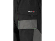 PANTALONI DE LUCRU CU PIEPTAR, PALEA, MĂRIMEA M YATO YT-80171