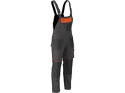 PANTALONI DE LUCRU CU PIEPTAR, ANDESITE, MĂRIMEA, L/XL YATO YT-80914