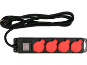 PRELUNGITOR IP44, 4 PRIZE CU ÎMPĂMÂNTARE, 3M YATO YT-81241