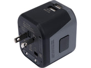 ADAPTOR UNIVERSAL DE CĂLĂTORIE, 2 X PORT USB YATO YT-81301