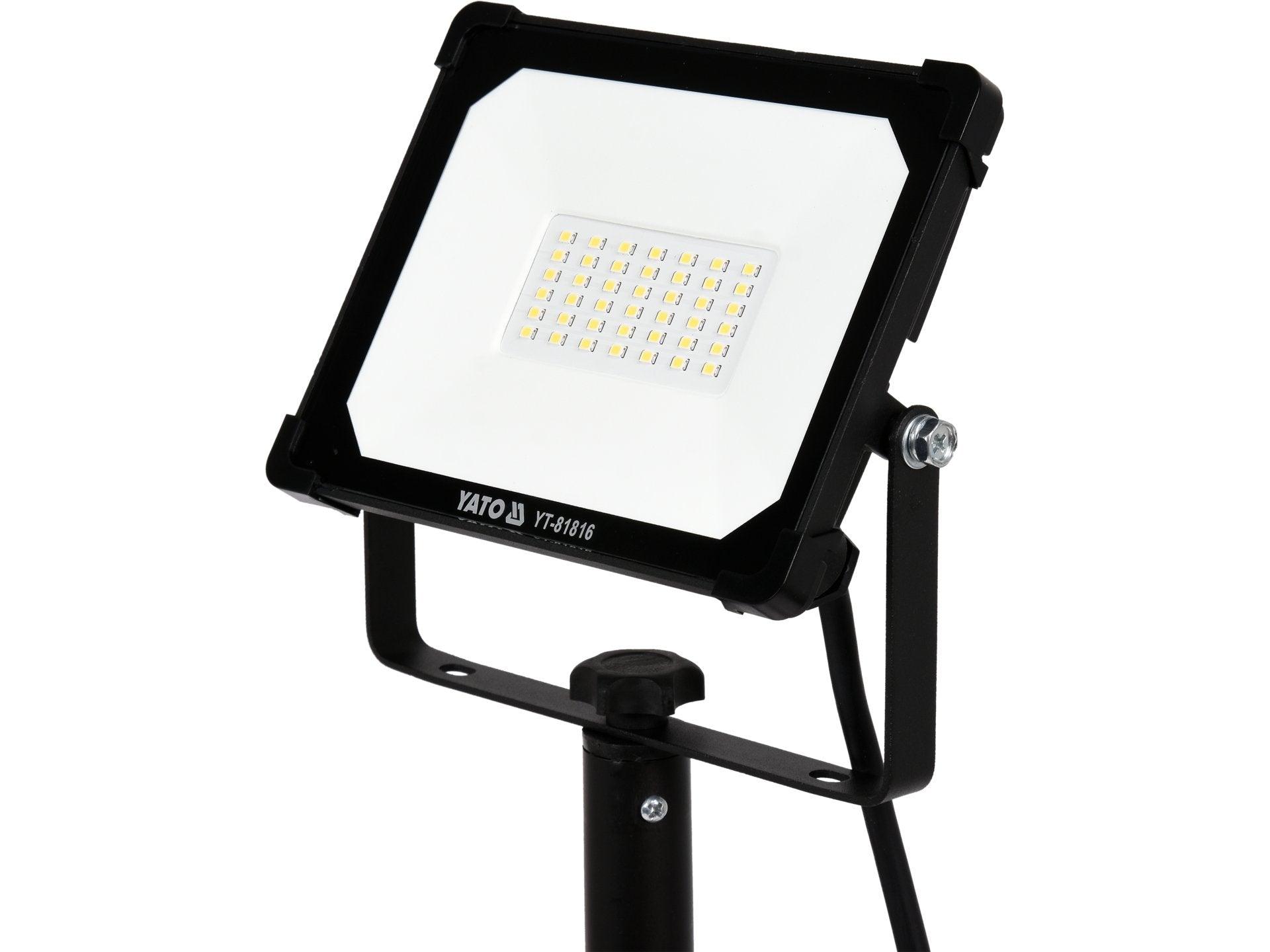 PROIECTOR 30W SMD LED, CU STATIV, 2700LM YATO YT-81816