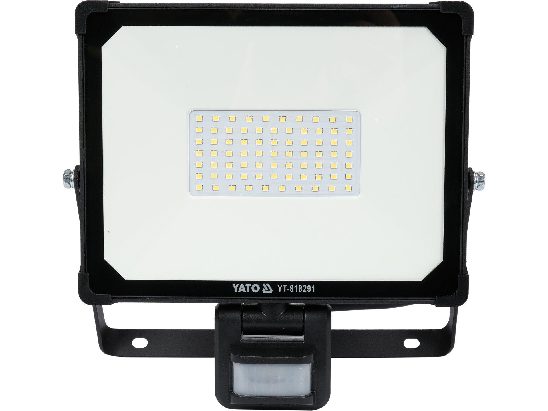 REFLECTOR LED SMD, 50W, 4750LM, CU SENZOR DE MIȘCARE YATO YT-818291