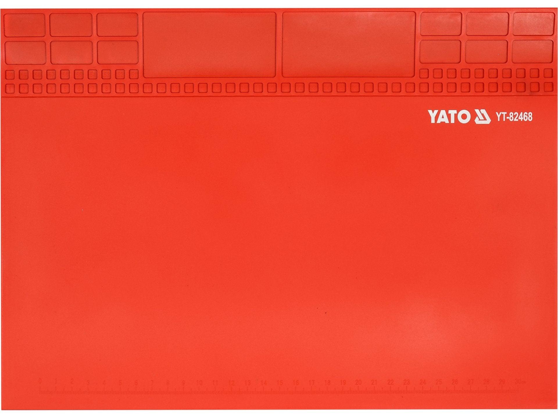 COVORAȘ SILICON PENTRU STAȚIE DE LIPIT, 35X25 CM YATO YT-82468