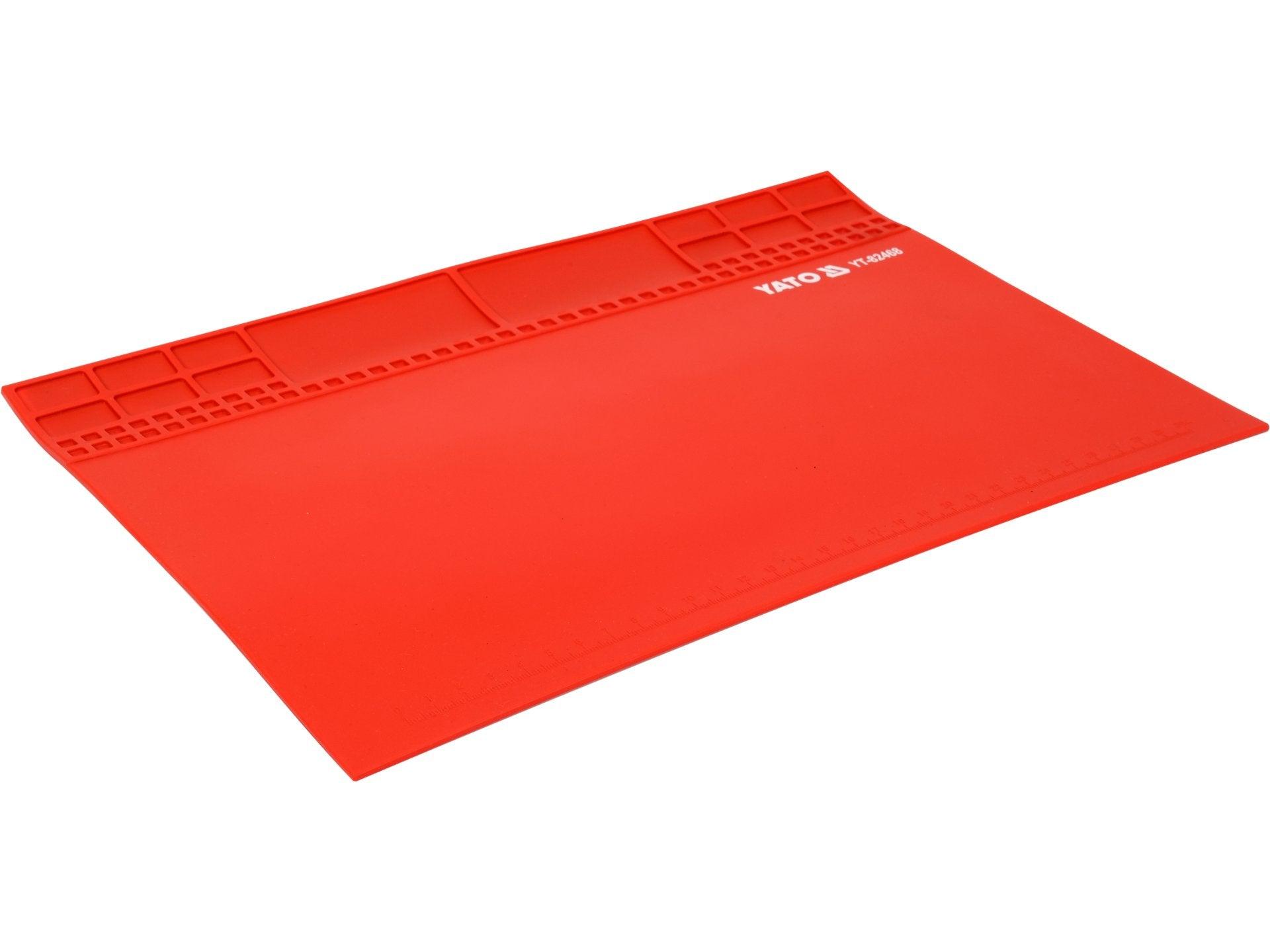 COVORAȘ SILICON PENTRU STAȚIE DE LIPIT, 35X25 CM YATO YT-82468