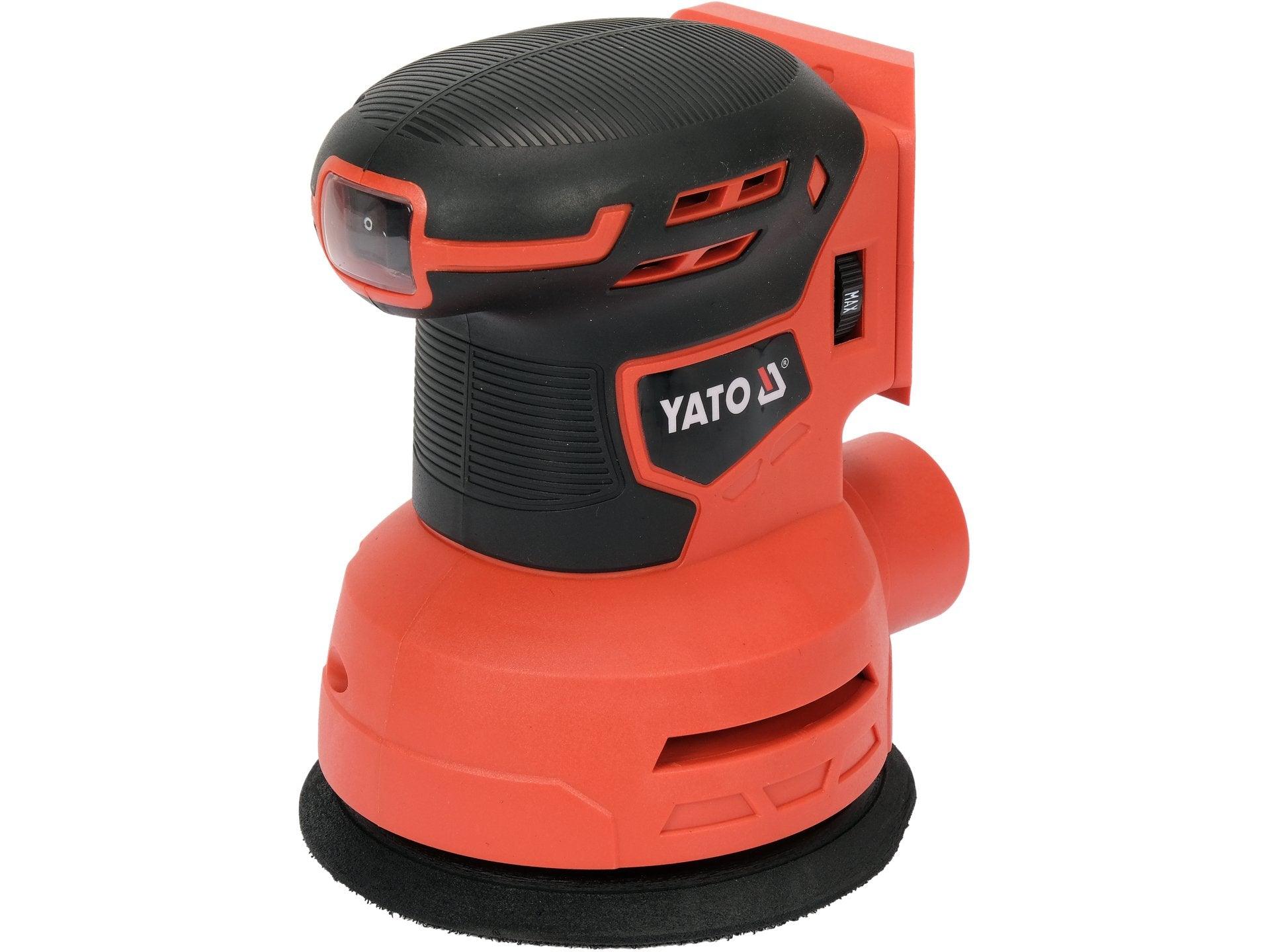 ȘLEFUITOR ORBITAL 125MM, 18V, FĂRĂ ACUMULATOR YATO YT-82753