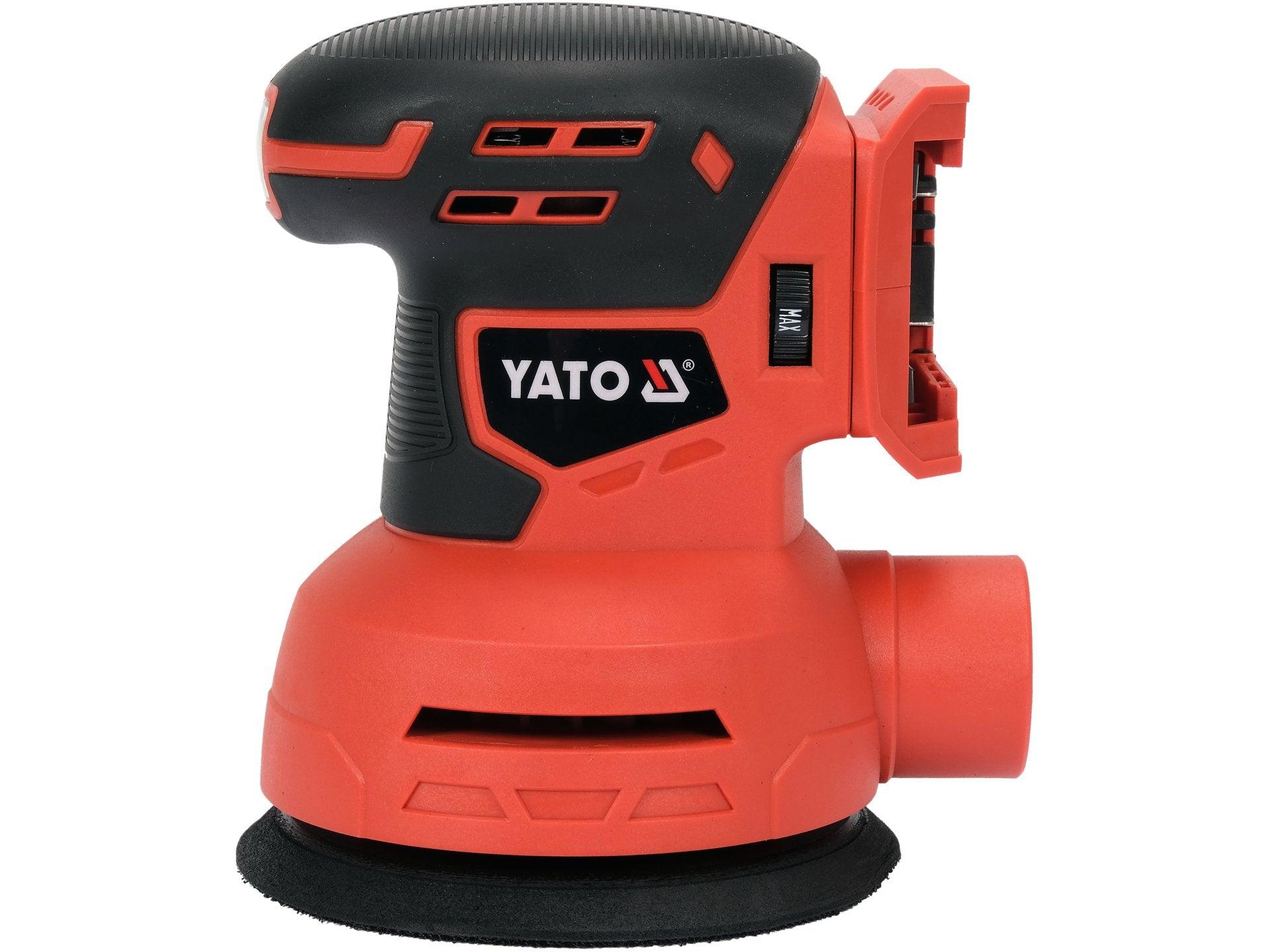 ȘLEFUITOR ORBITAL 125MM, 18V, FĂRĂ ACUMULATOR YATO YT-82753