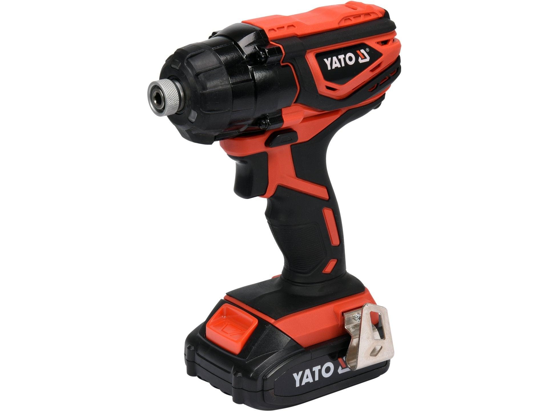 ȘURUBELNIȚĂ CU IMPACT 18V 1/4'', 160NM, 1X2AH YATO YT-82800
