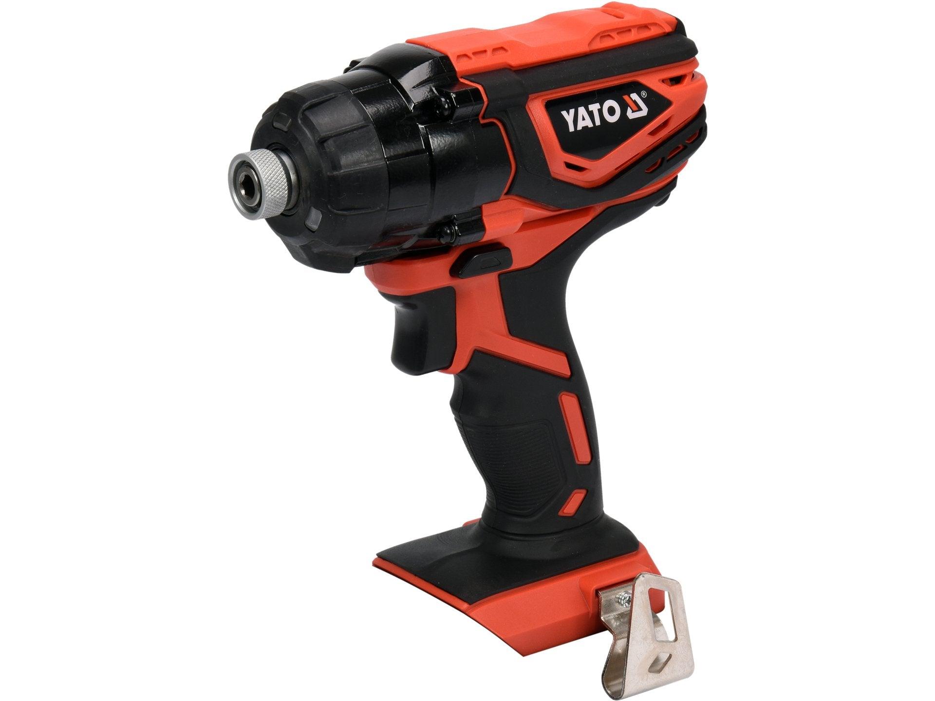 ȘURUBELNIȚĂ CU IMPACT 18V 1/4'', 160NM, FĂRĂ ACUMULATOR YATO YT-82801