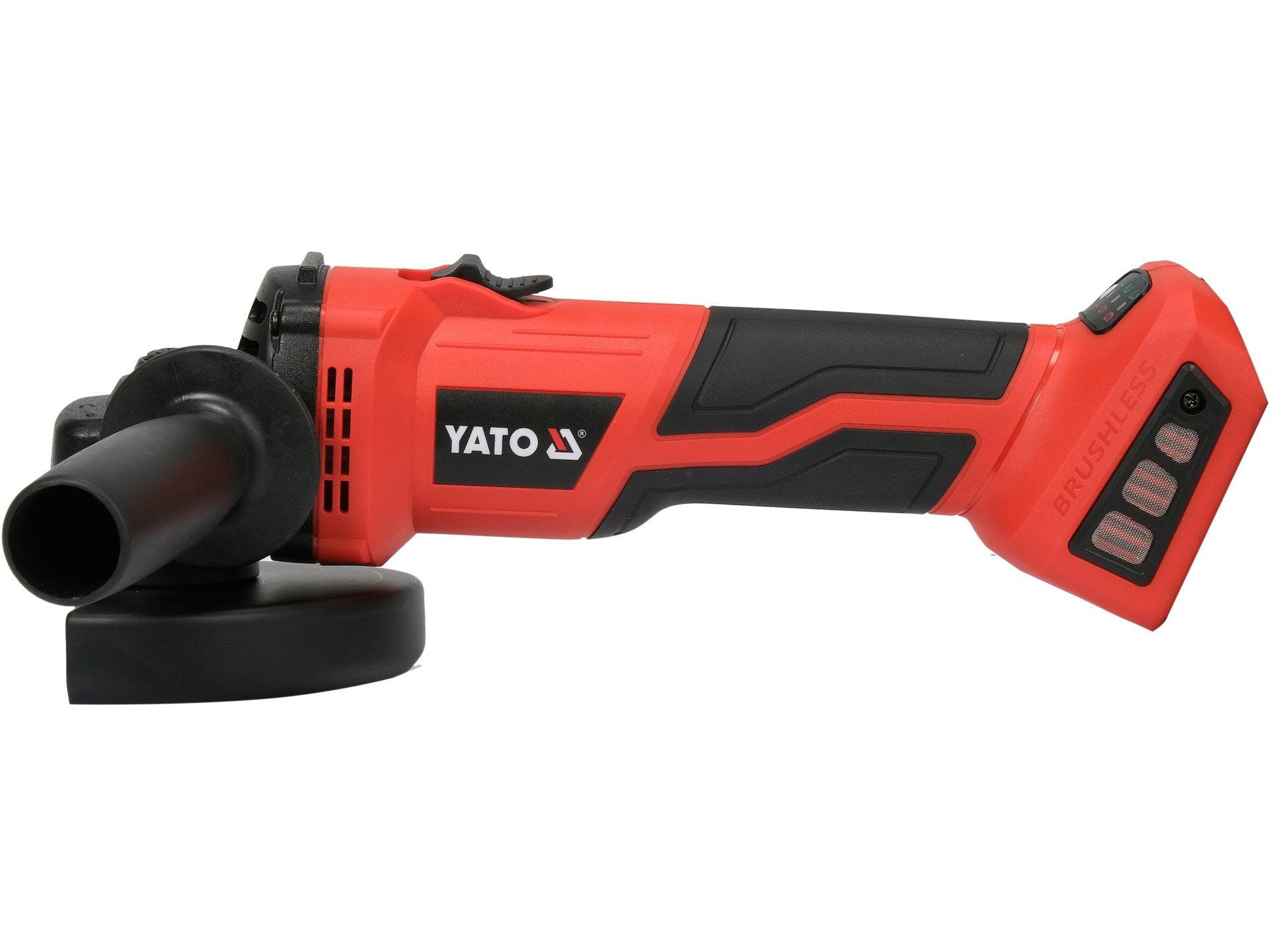 POLIZOR UNGHIULAR 18V, 125MM, FĂRĂ ACUMULATOR YATO YT-828293