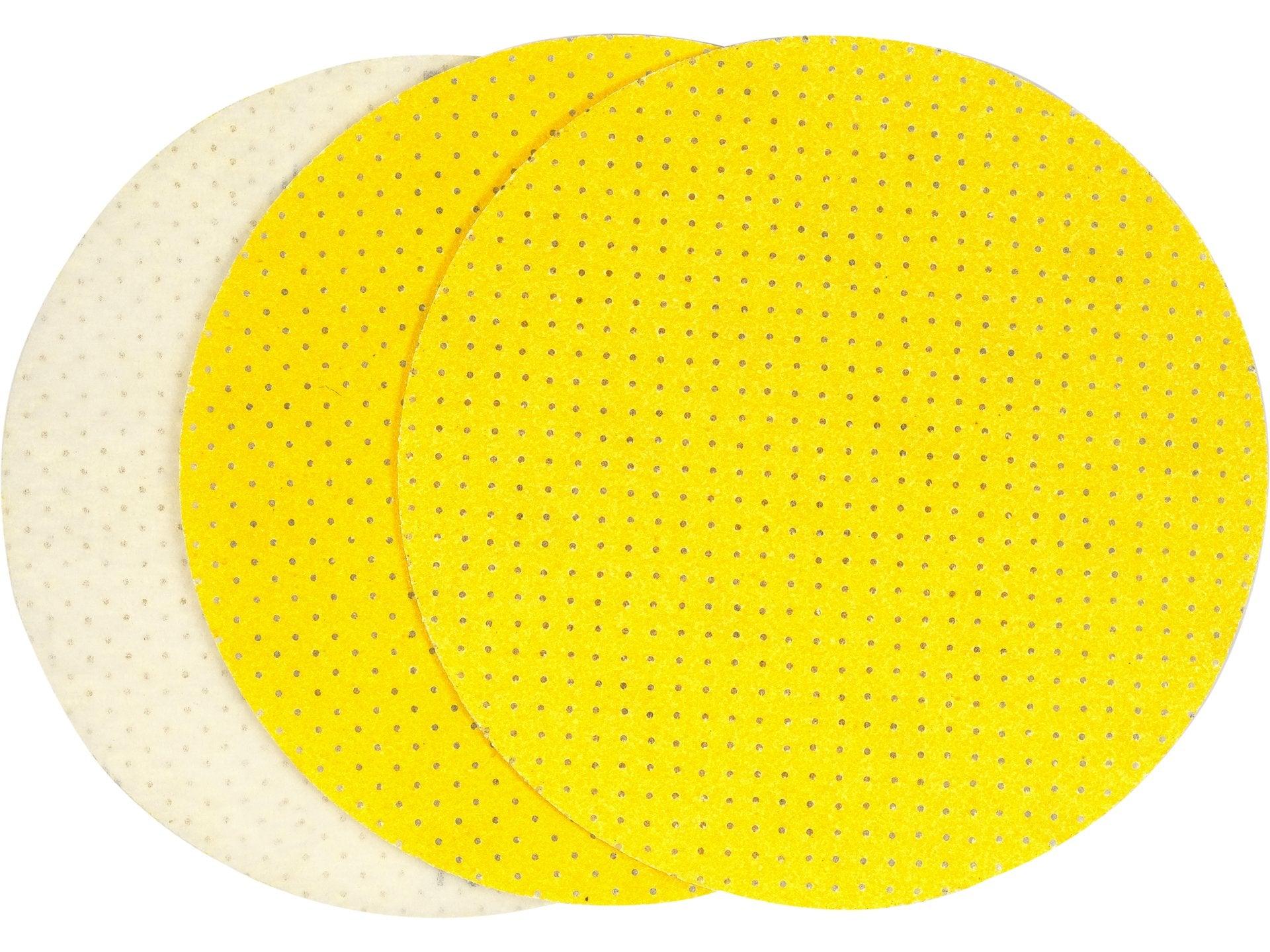 DISC DE ȘLEFUIT PERFORAT 225MM, P180, VELCRO, 3 BUC. YATO YT-846053