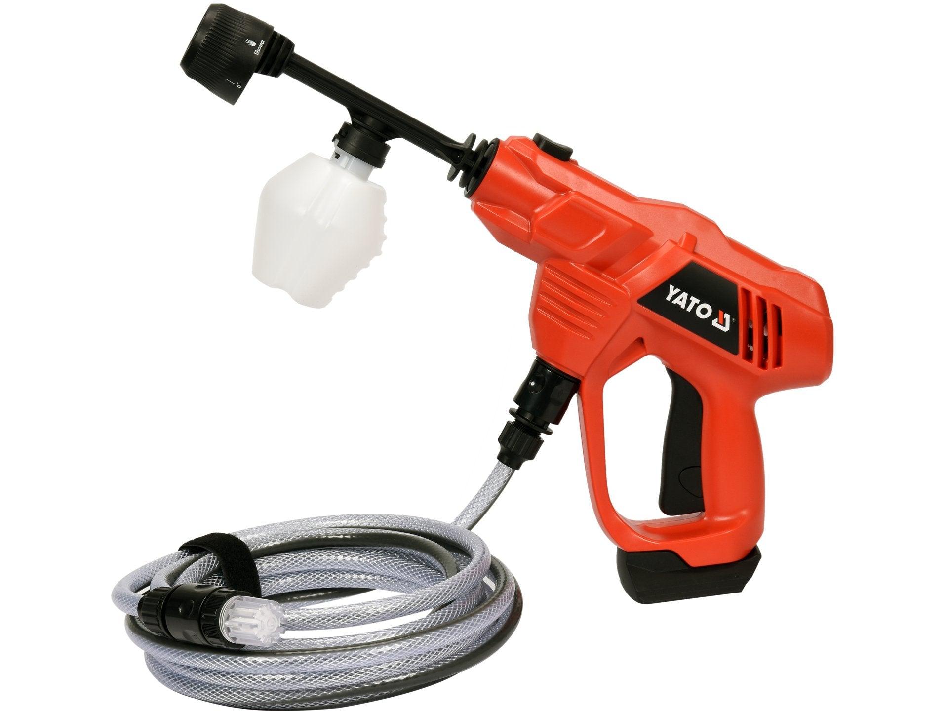 PISTOL DE SPĂLAT 18V, FUNCȚIE DE ASPIRARE A APEI, FĂRĂ ACUMULATOR YATO YT-85930