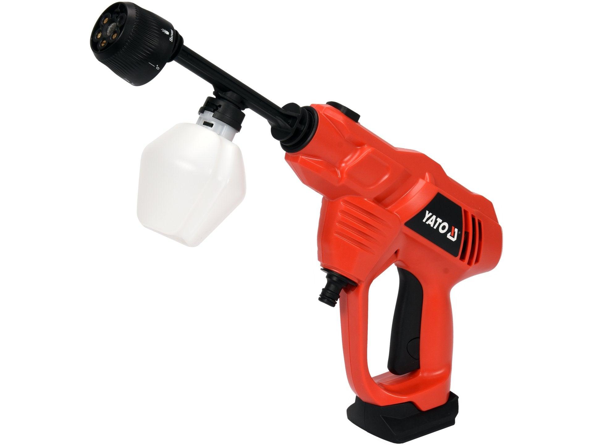 PISTOL DE SPĂLAT 18V, FUNCȚIE DE ASPIRARE A APEI, FĂRĂ ACUMULATOR YATO YT-85930