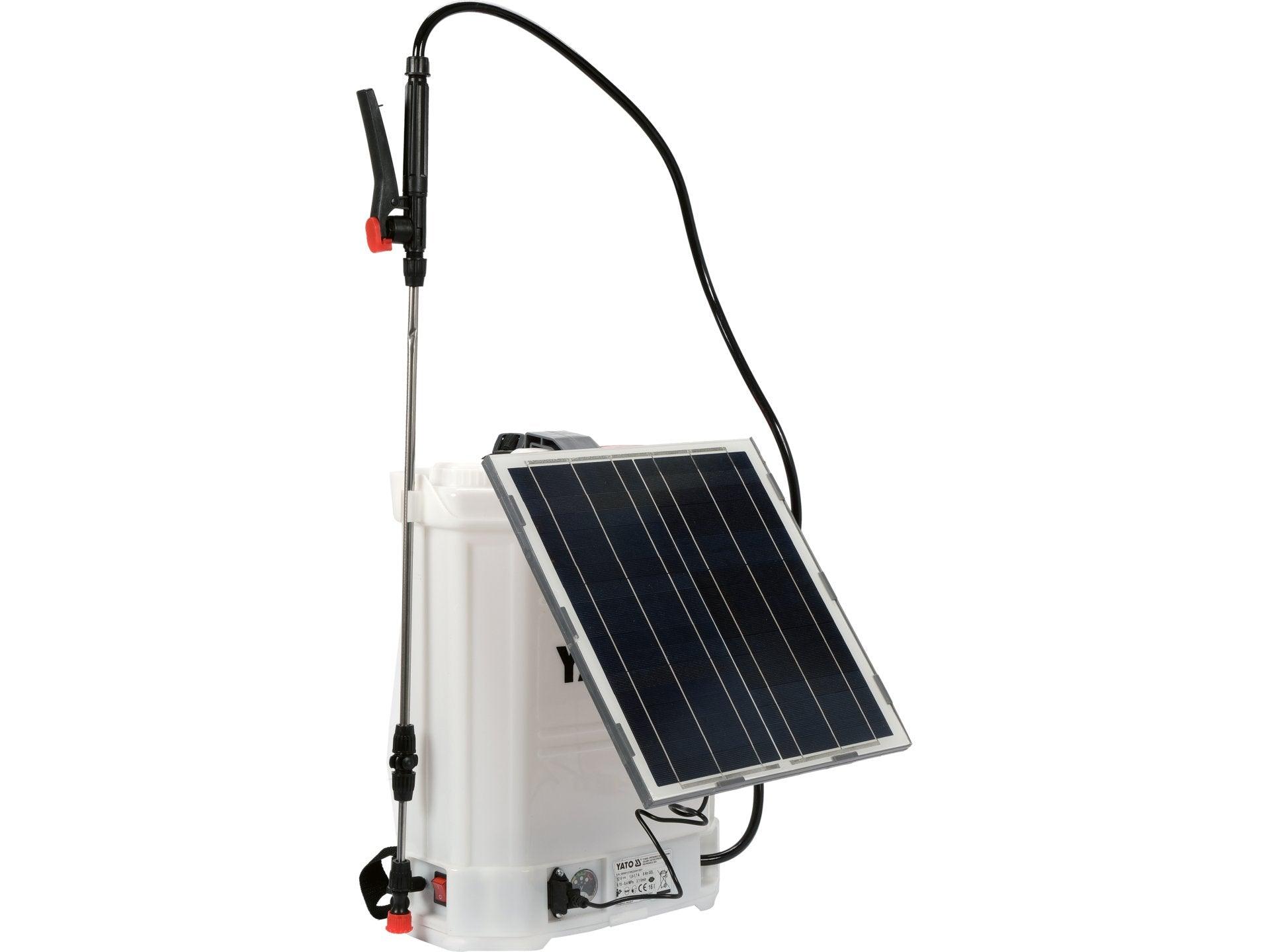 PULVERIZATOR 16L,CU ACUMULATOR ȘI PANOU SOLAR YATO YT-86220