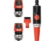 PISTOL PENTRU STROPIT CU REGULATOR DEBIT+MUFA+ADAPTORI /ABS+ALUMINIU/ 1/2''-3/4'' YATO YT-8942
