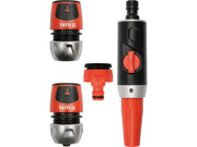 PISTOL PENTRU STROPIT CU REGULATOR DEBIT+MUFA+ADAPTORI /ABS+ALUMINIU/ 3/4''-1'' YATO YT-8943