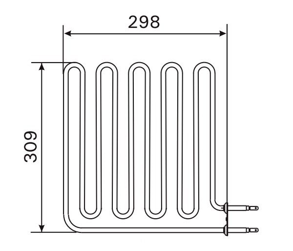 Rezistenta electrica Harvia 2670W pentru incalzitoare Harvia Vega