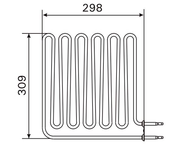 Rezistenta electrica Harvia 3000W pentru incalzitoare Harvia Vega