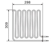 Rezistenta electrica Harvia 3000W pentru incalzitoare Harvia Vega