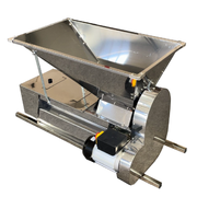 Zdrobitor struguri electric ZSE-100SS FULL INOX cu desciorchinator si agitator