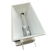 Zdrobitor struguri electric ZSE-200M cu desciorchinator si agitator cu snec