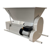 Zdrobitor struguri electric ZSE-200M cu desciorchinator si agitator cu snec