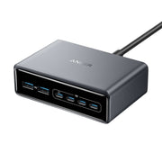 Cumpara Adaptor priza Anker Prime 200W 4x USB-C Fast Charge 2X USB-A GaN USB-C PD Negru de la Mesterul Minune
