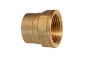 Adaptor pentru teava din cupru, material alama, filet interior, 18 mm x 1/2