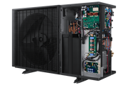 Pompă de căldură hibridă Samsung EHS Quint 16 kW trifazată (MIM-E03FN + AE160HCTPGS/EU), clasa A+++, recuperare de căldură, R32