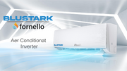 Aer conditionat Fornello BluStark FAN 12 CB, 12000 BTU, clasa energetica A++, WI-FI, cu kit de instalare inclus