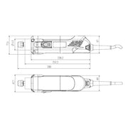 AMB (Kress) 06082805, Motor pentru frezare 1400FME-P, 5000 - 25000 rpm, 1400W, + bucsa ER16 8mm