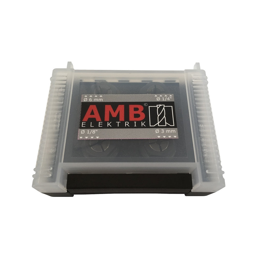 Set 4 bucsi elastice, 3, 6, 1/8", 1/4" AMB (kress) cu piulite