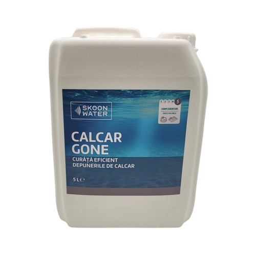 Solutie curatare calcar piscine Skoon Water Calcar Gone 5litri