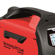 Aparat sudura MIG-MAG/MMA/TIG Telwin TECHNOMIG210DUAL_SYNERGIC_MULTIPROCES, 200 A, sarma otel 0.6-1 mm, electrozi 1.6-3.2 mm, cu accesorii