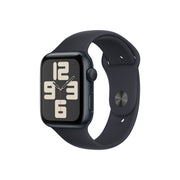 Cumpara Resigilat: Apple Watch SE GPS, 44mm Midnight Aluminium Case, Midnight Sport Band - S/M de la Mesterul Minune