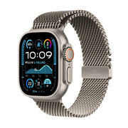 Cumpara Resigilat: Apple Watch Ultra 2 GPS + Cellular 49mm Natural Titanium Case with Natural Titanium Milanese Loop - L de la Mesterul Minune