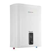 Boiler electric Fornello AQUACALDA Flat , 50 Litri, 2000 watt, reglaj extern al temperaturii, poliuretan expandat, montare Verticala sau Orizontala, grad de protecție IPX4, anod de magneziu si afisaj digital