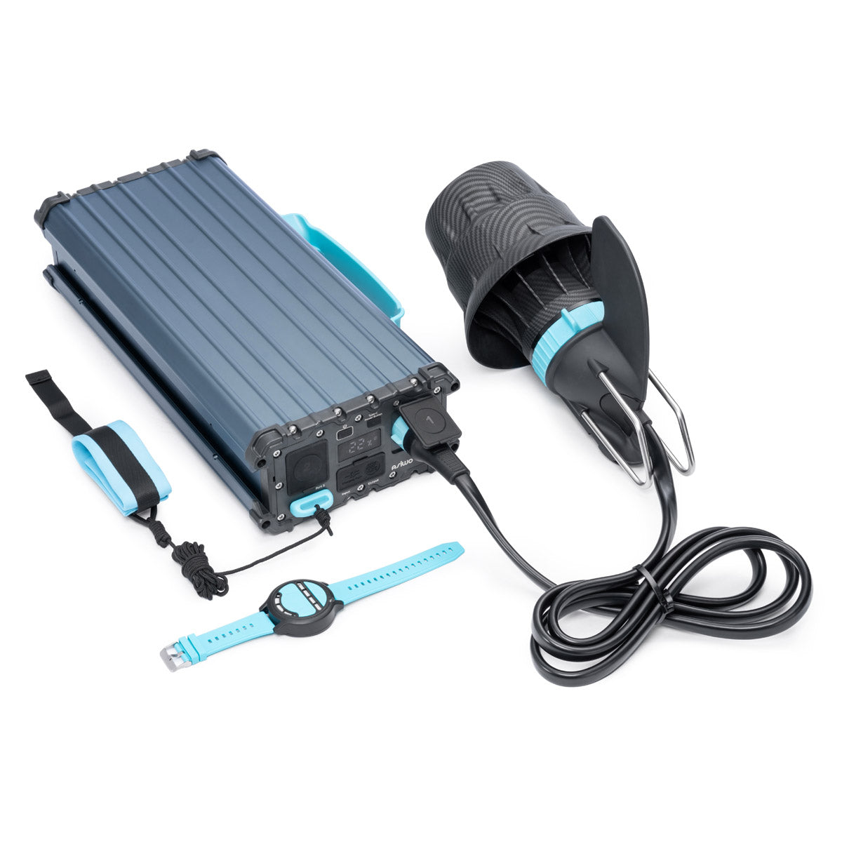 ASIWO U1 sistem de propulsie pentru kayak si SUP