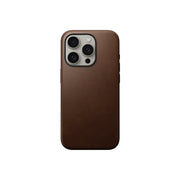 Cumpara Husa de protectie Nomad Modern pentru iPhone 15 Pro, Piele, Maro de la Mesterul Minune